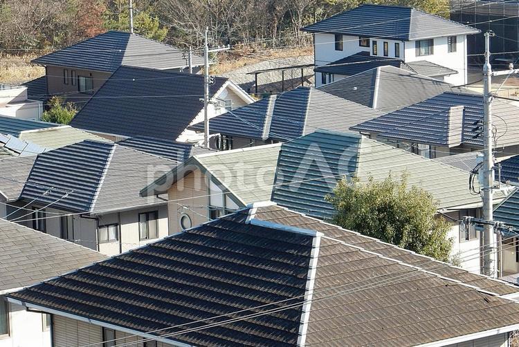 【風景写真】家並みの風景 家並み,街並み,町並みの写真素材
