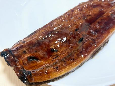 うなぎの蒲焼のアップ うなぎの蒲焼のアップ うなぎ,土用の丑の日,丑の日の写真素材