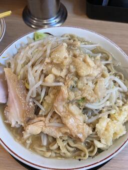 二郎系ラーメン 二郎系ラーメン,二郎系インスパイア,二郎系の写真素材