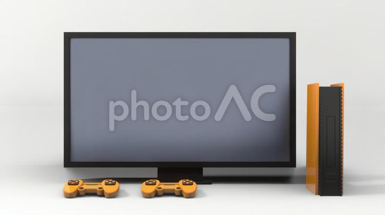 据置型テレビゲーム機(架空の製品) ゲーム,ゲーム機,テレビゲームの写真素材