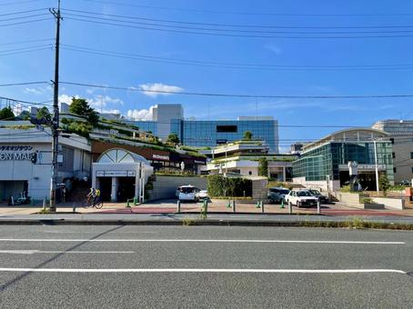 In front of Kitaoji Station on the Karasuma Line of the Kyoto Municipal Subway, JPG