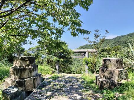 黄金神社(金瓜石神社) 登山歩道 黄金神社(金瓜石神社) 登山歩道の写真