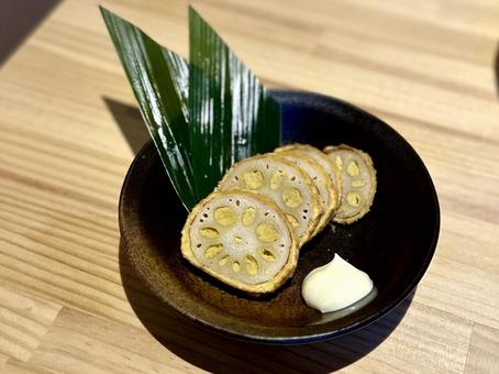 からし蓮根 からし蓮根の写真