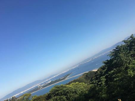 海を眺める 海を眺めるの写真