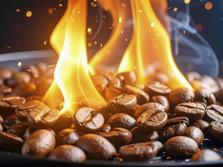 コーヒー豆 AI生成画像  コーヒー豆 AI生成画像 の写真