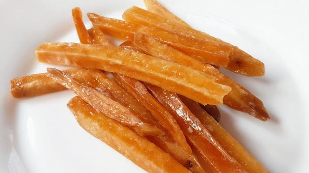 さつまいもかりんとう・1 芋,お菓子,油菓子の写真素材