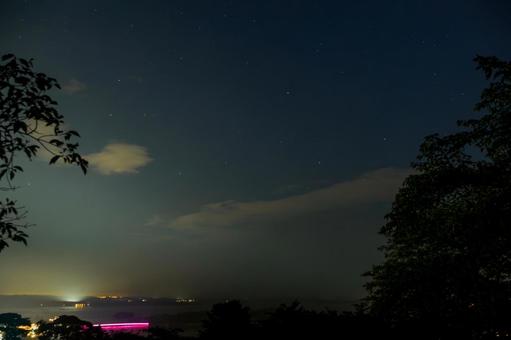 松島の夜景⑼ 松島の夜景⑼ 松島,日本三景,夜の写真素材
