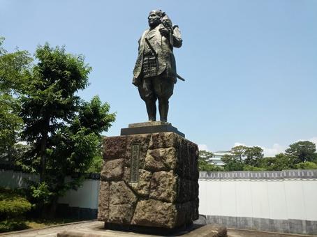 徳川家康之像　駿府城公園 徳川家康,駿府城,将軍の写真素材