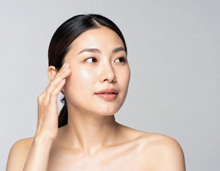 美肌 美容系の女性モデル スキンケア1 美肌 美容系の女性モデル スキンケア1の写真