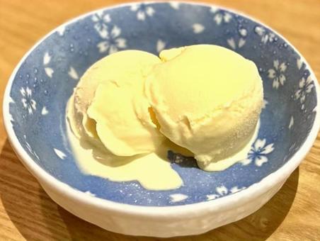 バニラアイス バニラアイス,アイスクリーム,アイスの写真素材