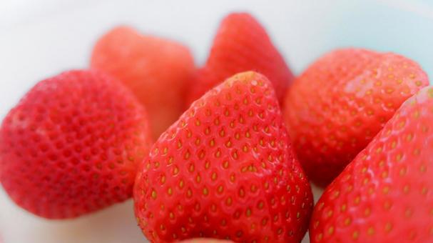 Strawberries with the stems removed, JPG Strawberries with the stems removed, JPG