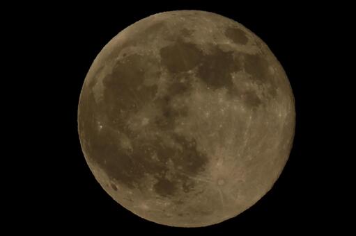 満月 月,スーパームーン,満月の写真素材