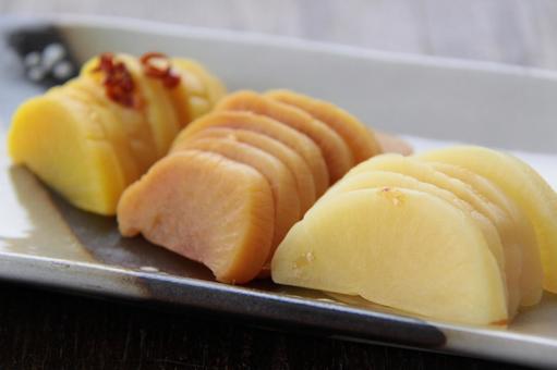 沢庵 お漬け物 沢庵 お漬け物の写真