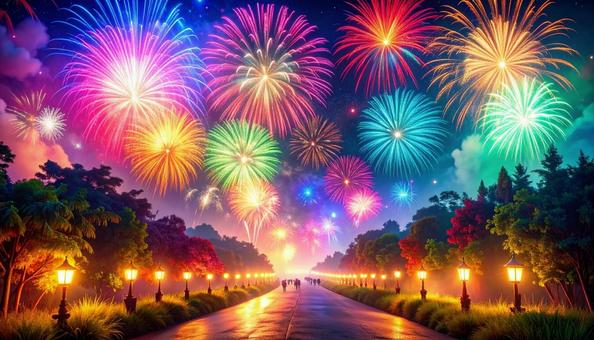 花火 花火の写真