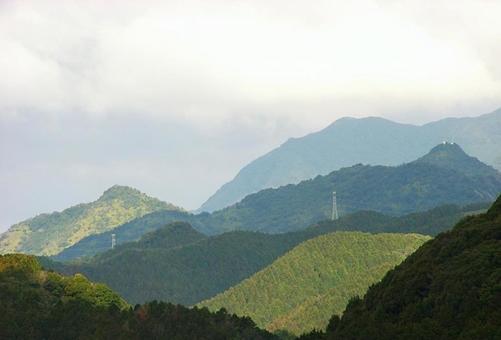 山並み 山並みの写真