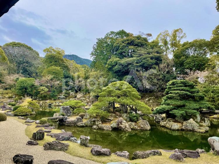 醍醐寺  枯山水の美 醍醐寺,枯山水,庭園の写真素材