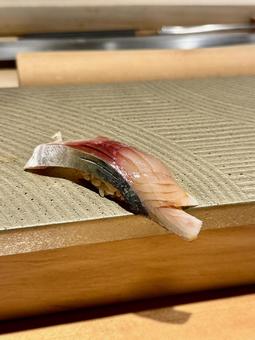 鯖の握り 鯖の握り さば,サバ,鯖の写真素材