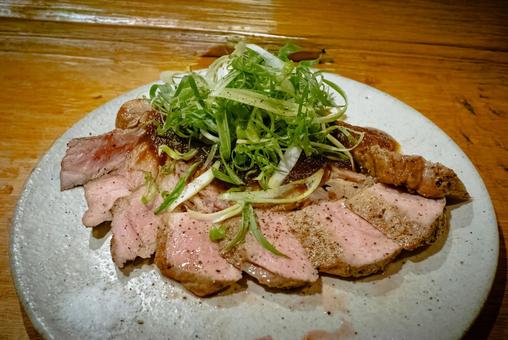熟成豚肩ロースのロースト 豚肉,肩ロース,ローストの写真素材
