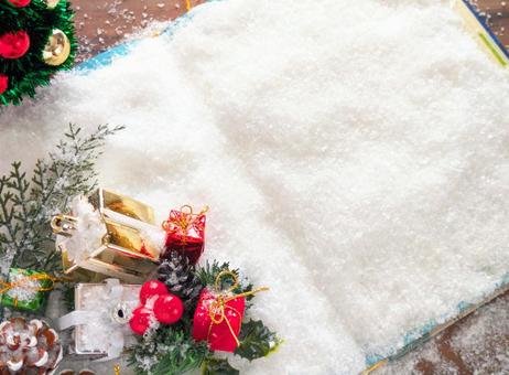 クリスマス（笑顔の魔法を贈ろう）12 クリスマス,クリスマスイブ,雪の写真素材