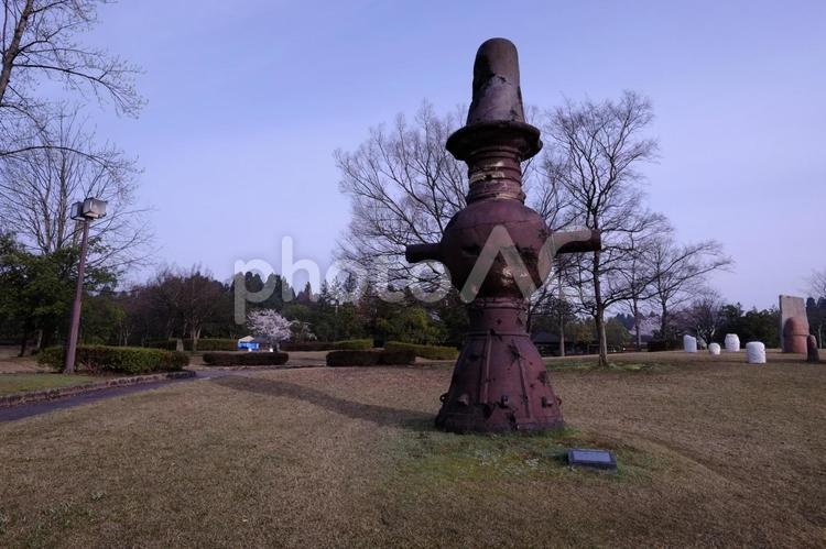 何かの塔 公園,遊具,空の写真素材