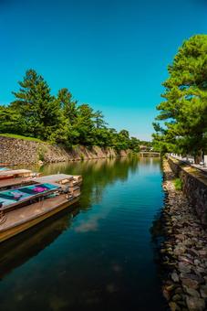 【島根】国宝松江城 島根,松江,国宝の写真素材