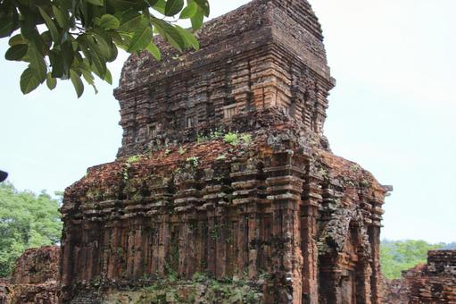 ベトナムの世界遺産ミーソン遺跡 ベトナムの世界遺産ミーソン遺跡 ベトナム,ミーソン遺跡,遺跡の写真素材