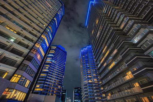 都市夜景 都市夜景 都市夜景,夜景,夜の写真素材