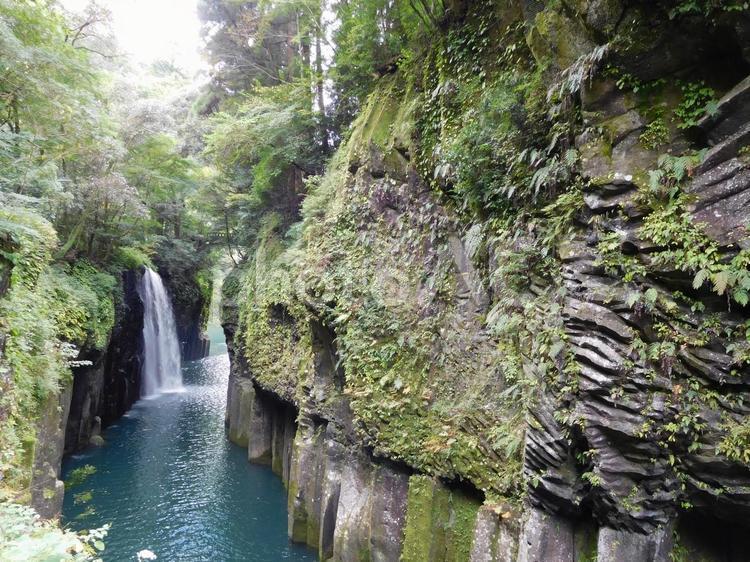 高千穂峡 高千穂峡,高千穂,渓谷の写真素材