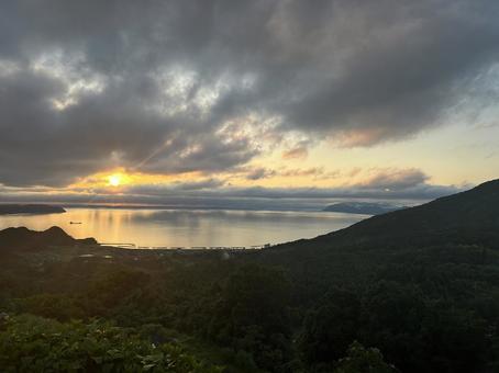 夕暮れどき 夕暮れどきの写真