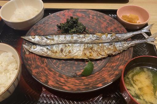 秋さんま 秋さんま 秋刀魚,さんま,焼き秋刀魚の写真素材