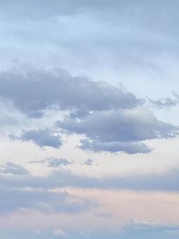 パステルカラーな空 パステルカラーな空の写真
