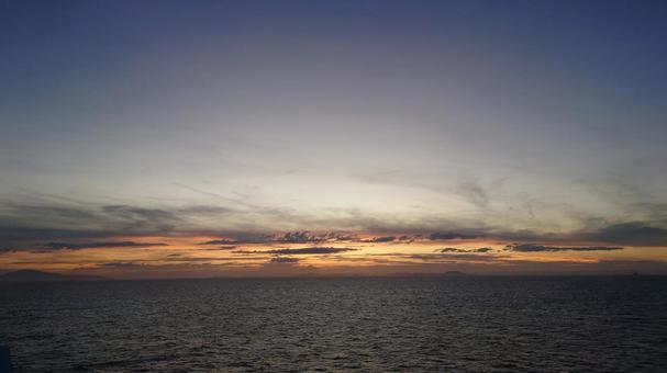 夕日 夕日の写真