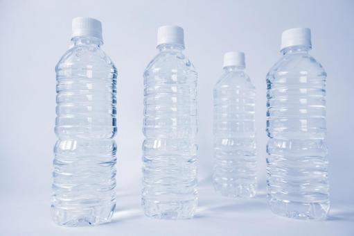 PET bottle on white background (with water), JPG PET bottle on white background (with water), pet bottles, water, mineral water, JPG
