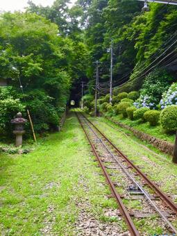 【東京都】高尾山ケーブル 東京,東京都,高尾山の写真素材