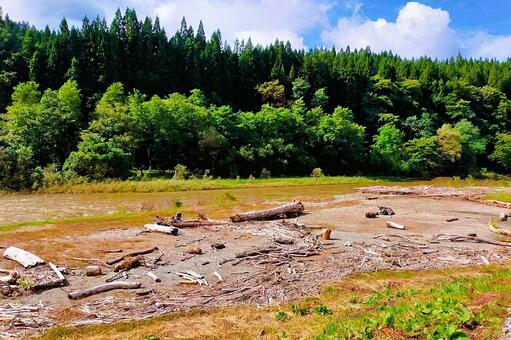 2025年10月の里山10 山間部,川原,河川敷の写真素材