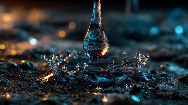 生命の源、一滴の水 生命の源、一滴の水の写真