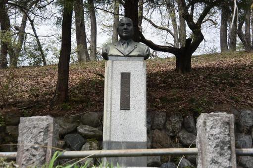 羊山公園の石像 羊山公園の石像 羊山公園,埼玉県,秩父市の写真素材