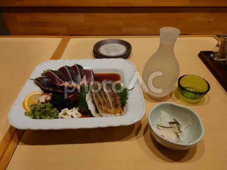 カツオとウツボのたたき 食べ物,海鮮,刺身の写真素材