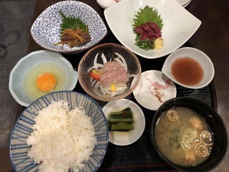 定食 定食 定食,食べ物,料理の写真素材
