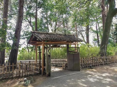 偕楽園 芝前門 偕楽園 芝前門 偕楽園,芝前門,茨城県の写真素材