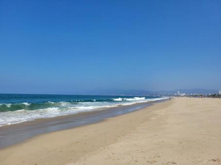 アメリカのビーチの写真