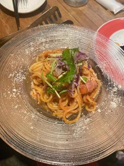 食事 パスタ 食事 パスタの写真