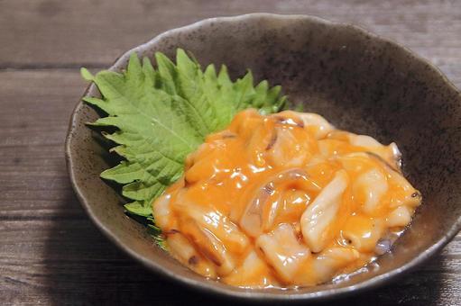 イカの塩辛の写真