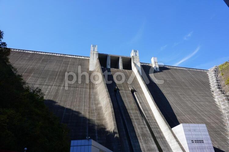 宮ヶ瀬ダム ダム,建築,宮ヶ瀬の写真素材