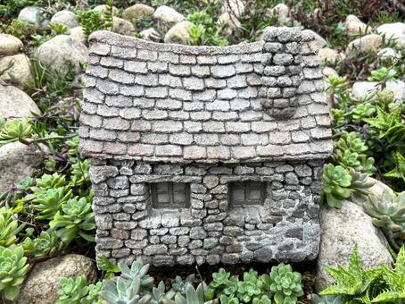 石のおうち 石のおうち おうち,家,石の写真素材
