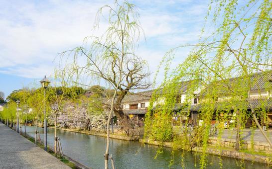 Photo, kurashiki সিটি, kurashiki মার্কিন যুক্তরাষ্ট্র এবং ঘুরে বেড়ানোর এলাকায়, রাস্তা, 
