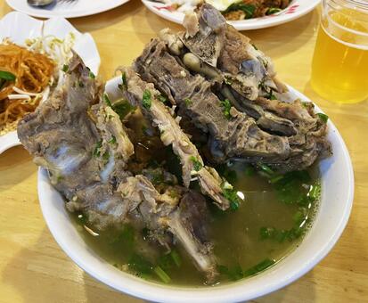 レンセープ レンセープ,豚骨,激辛の写真素材