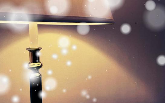 リラックスナイトライト スタンドライト,幻想的,リラックスの写真素材