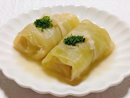 ロールキャベツ　コンソメ味 ロールキャベツ,洋食,おかずの写真素材