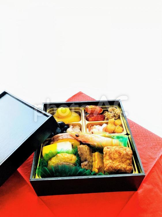 おせち料理　縦位置 おせち料理,正月,1月の写真素材